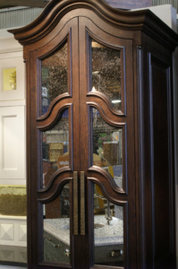 custom armoire cabinet in quarter sawn oak