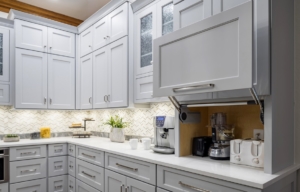 Custom cabinetry in Full Overlay and Inset in a remodeled kitchen in Edmond