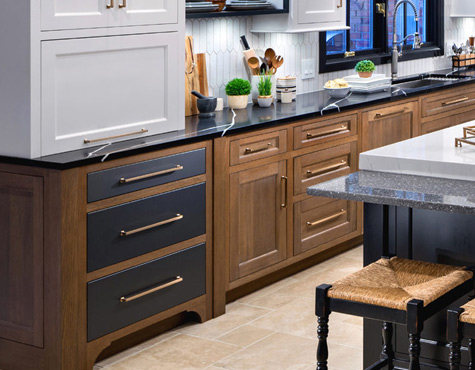 Luxury kitchen architecture and design-build overhaul by Edmond Kitchen and Bath removing peninsulas to engineer an open-concept layout in Gaillardia, OKC.