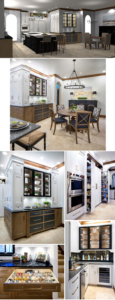 Render and Final Project for a Contemporary Gaillardia Kitchen design
