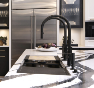 Galley Taps in matte black