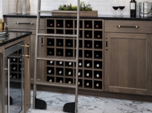 Plenty of wine storage