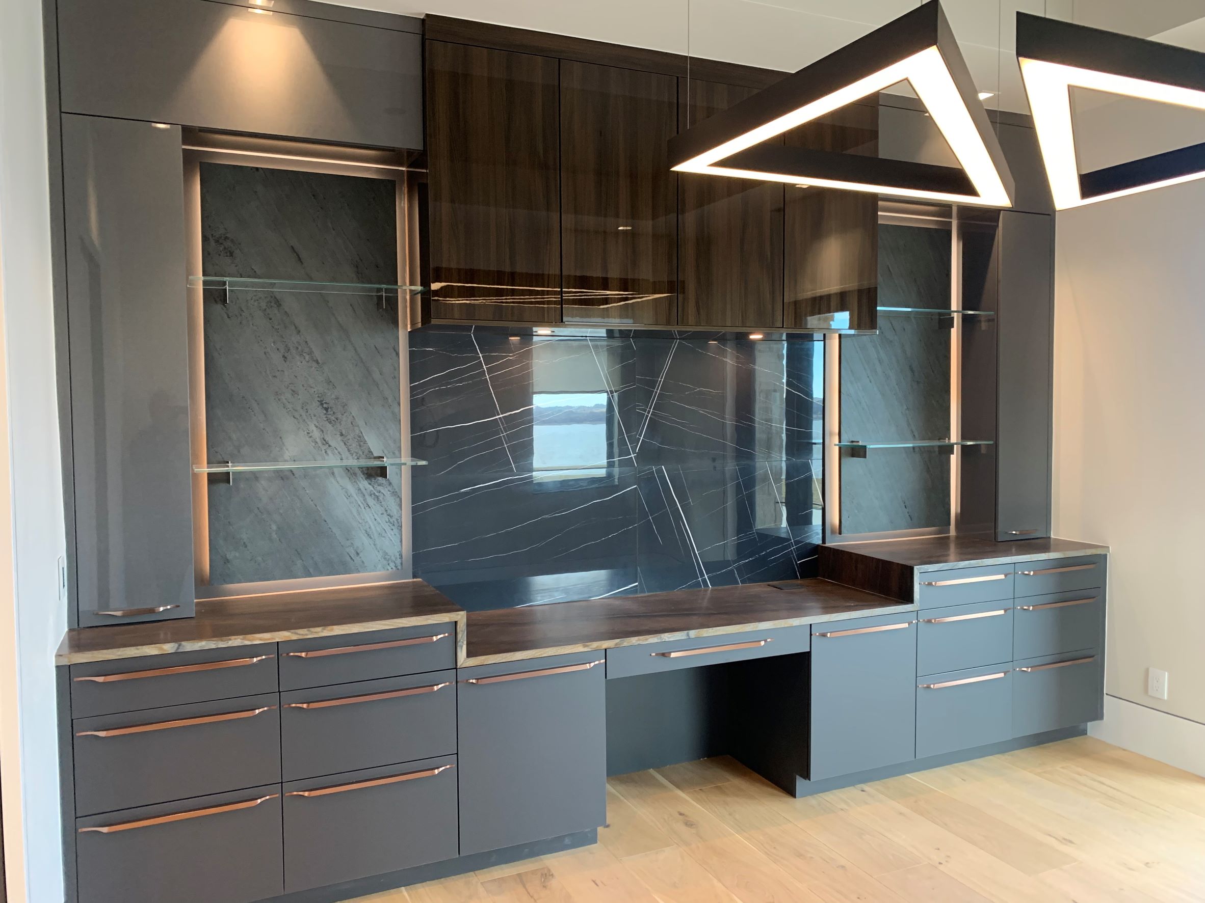 Luxury Office Cabinetry and Design by EKB Home