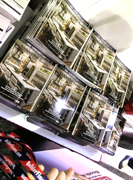 Our project featured on magazine cover in stacks