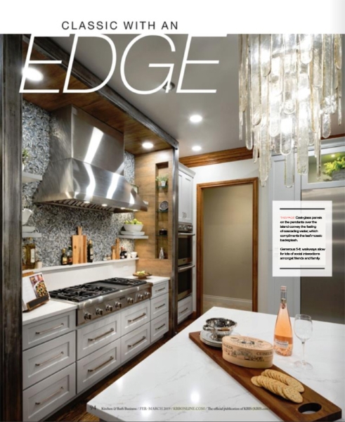 transitional kitchen project inside magazine
