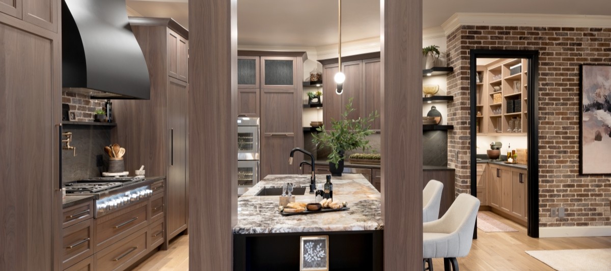 Kitchen layout redesigned for this luxury Edmond kitchen remodel