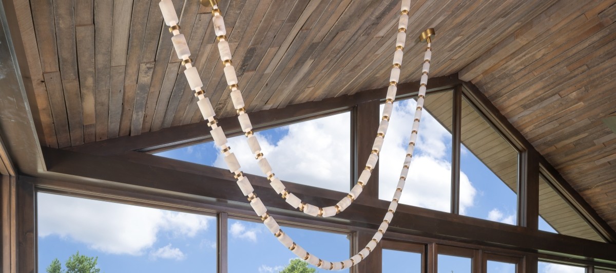 Modern Forms Entice Light Fixtures placed in this whole home remodel project in Emdond
